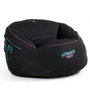 Woxter Puff Stinger Gaming GM26-114 con Relleno - Azul y Negro, Tela Antimanchas, Doble Costura